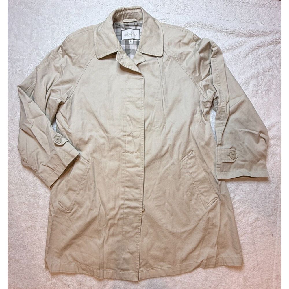 Vintage London‎ Fog Men's Tan Sz Large Trench Coat